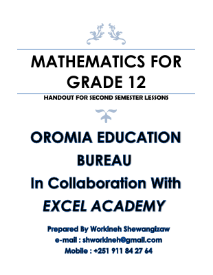 Handout-Mathematics for Grade - 12.pdf
